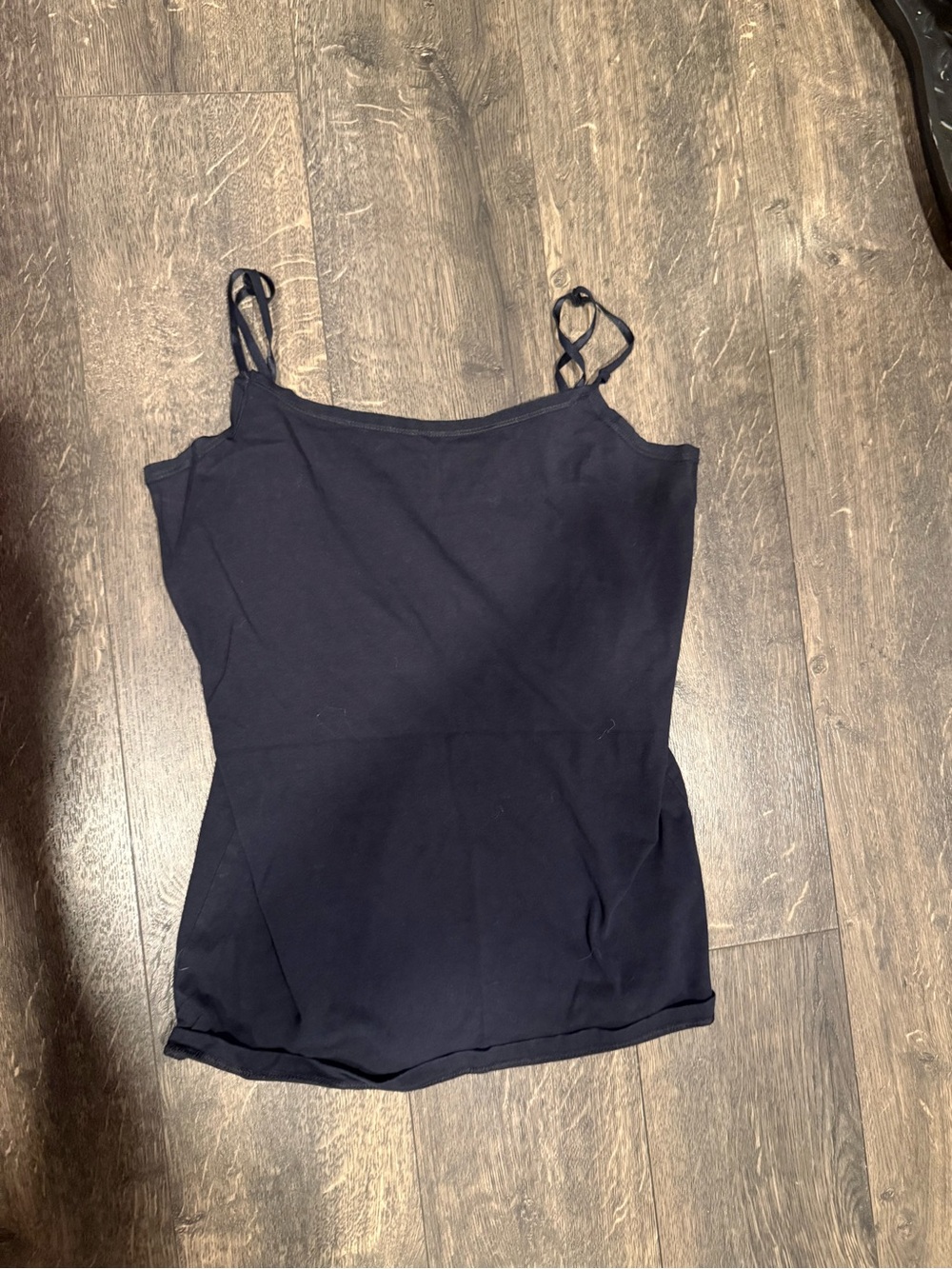 Ann Taylor Black Spaghetti Strap Camisole
